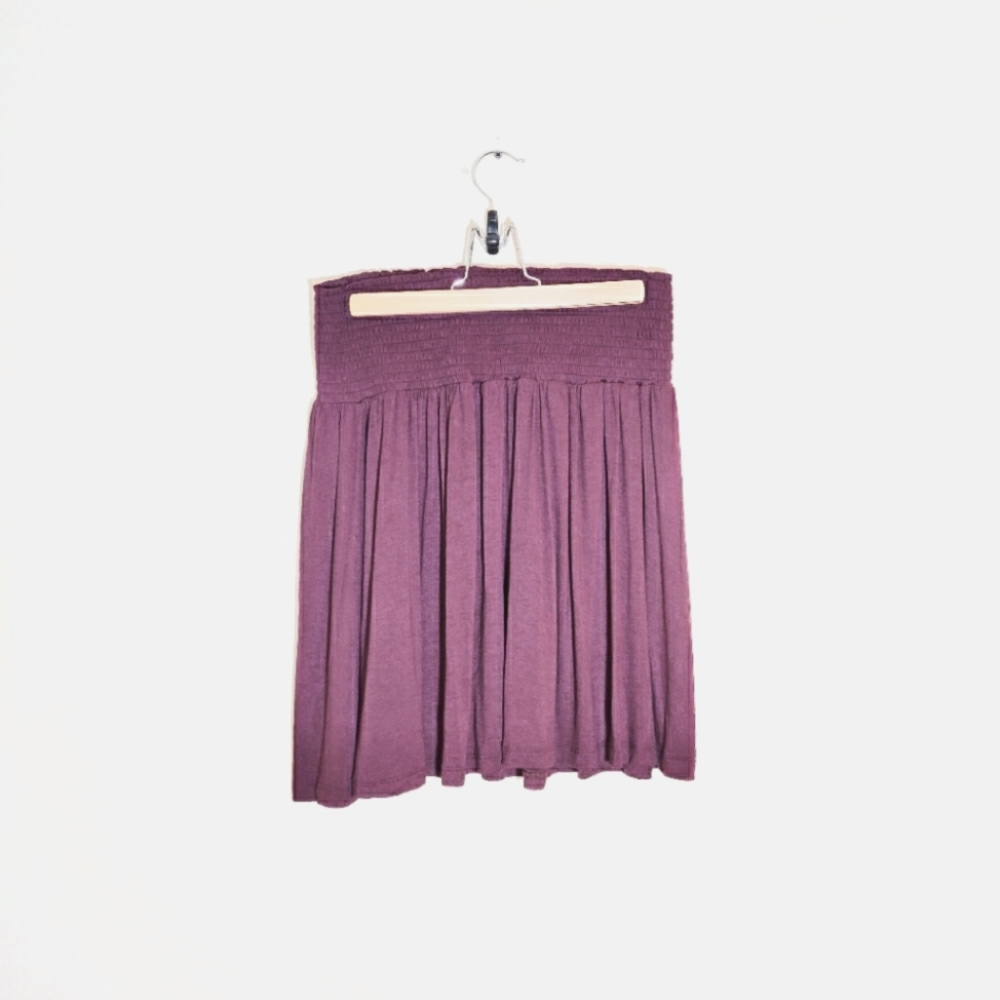 ⭐H&M | Women's Elastic Mini Skirt Mauve